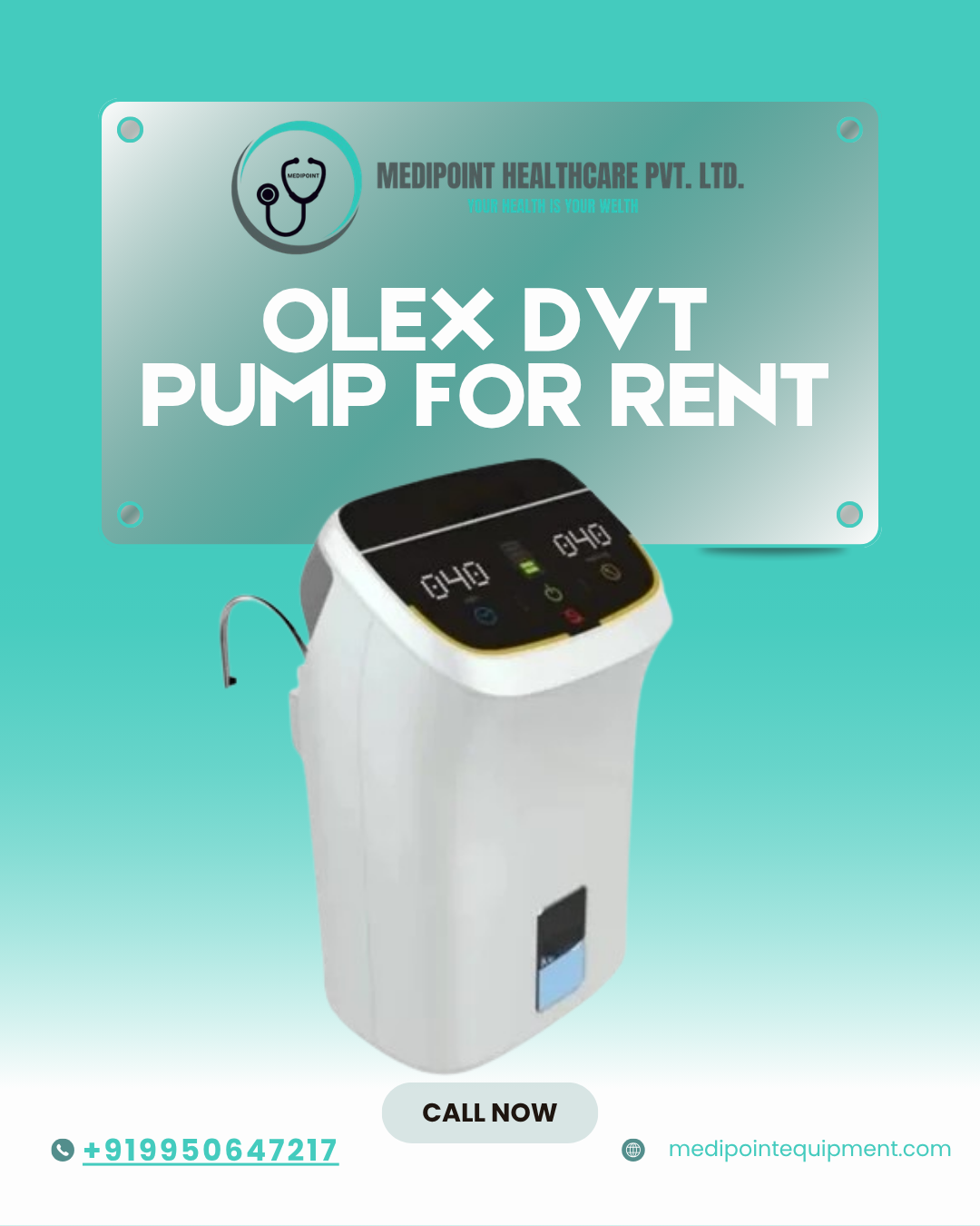 OLEX DVT Pump on Rent in Jaipur